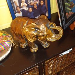 Bronze Colored Elephants