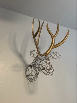 Metal Deer Head