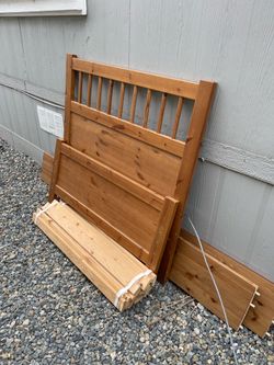 Twin size bed frame $35