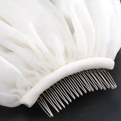 NEW - Light Ivory Wedding Veil - Opened Package 