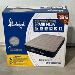 BRAND NEW in FACTORY SEALED BOX 15” Queen Air Mattress