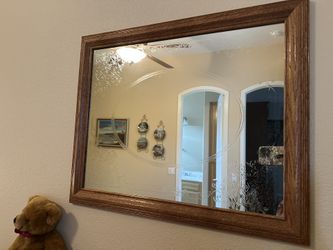 Wood Framed Mirror