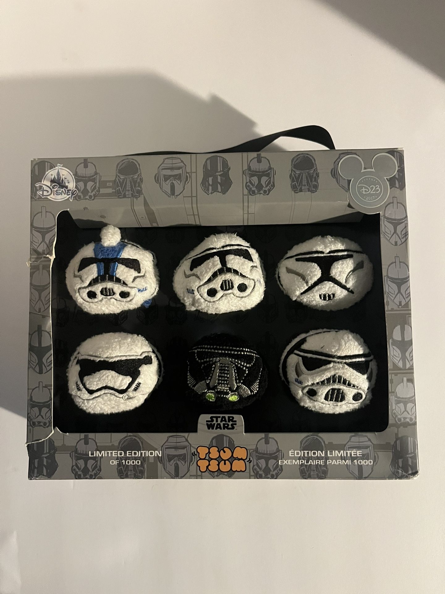 New 2017 Disney D23 Expo Star Wars Stormtrooper Mini Tsum Tsum Box Set of 6