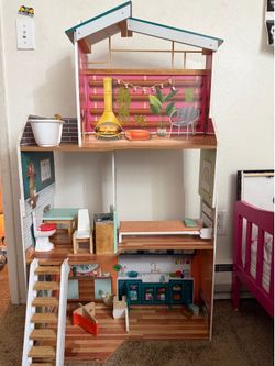 well loved doll house
