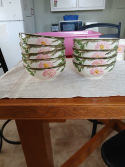 Franciscan Desert Rose Oatmeal Bowls