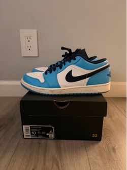 Air Jordan 1 Low “UNC” (USED) - Size 10