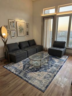 4-Piece Modular Sectional Sofa – EXCELLENT CONDITION Like New – Moving Sale