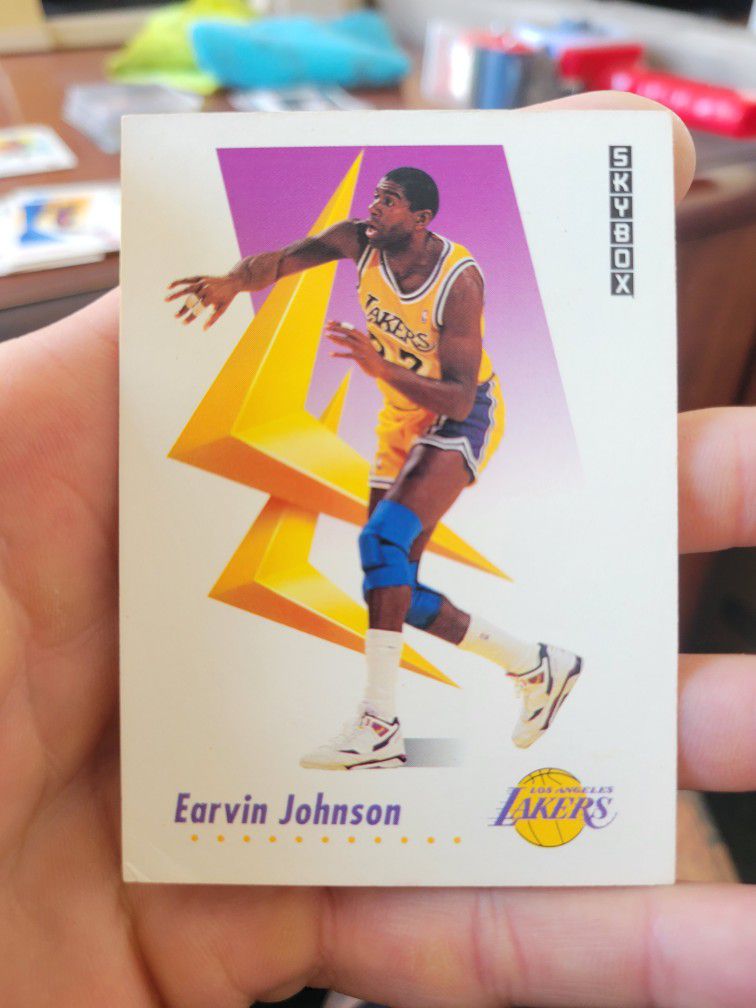 Earvin Johnson Card