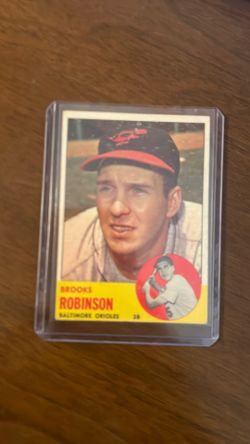 Vintage Card - 63 Brooks Robinson