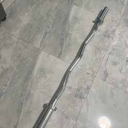 Cash only no Zelle new ez curl bar barbell for Olympic weights plates have other items check my page