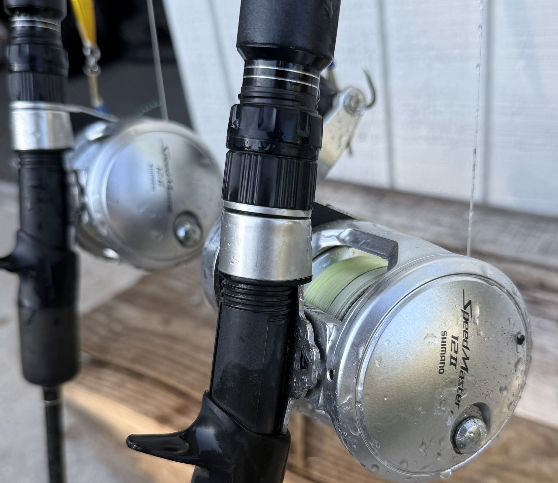 Shimano Slow Pitch Rod Reel Set Up