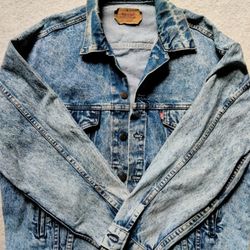 VTG 80's Men's Levi Strauss Jean Jacket 