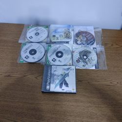 Set of 7 PS2 Final Fantasy Games 