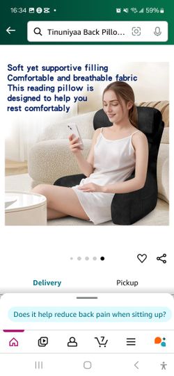 Bed Pillow for Sitting up,Reading