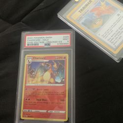 Charizard PSA 9 cracked ice