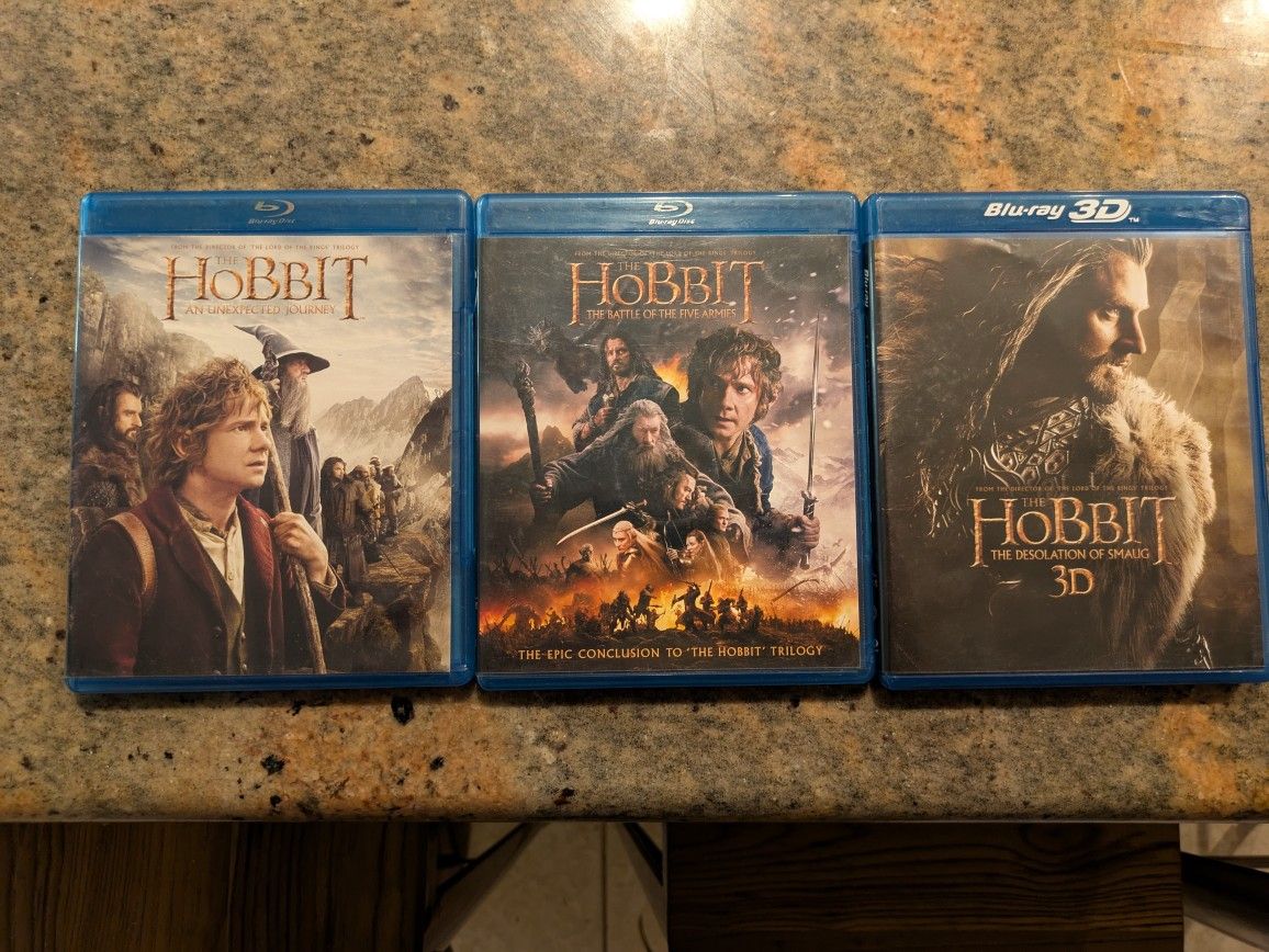The Hobbit Trilogy On Blu-ray And DVD