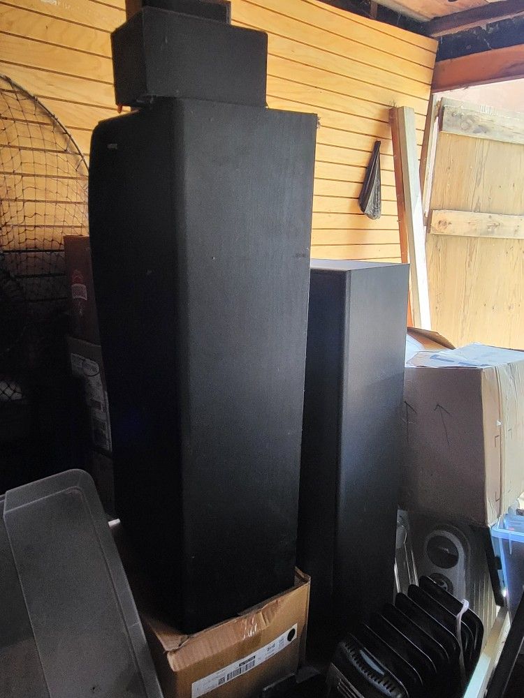 2 Large Speakers