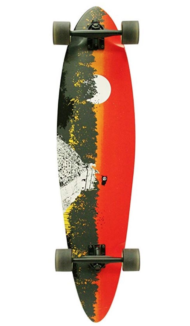 Quest 2012 classic longboard skateboard (40 inch)