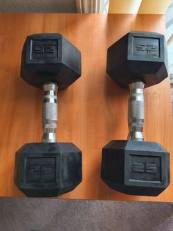 25lb Dumbbells
