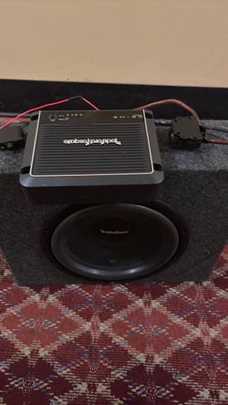 Rockford Fosgate Prime Subwoofer with Amplifier