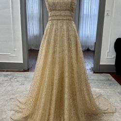 Gold Dress