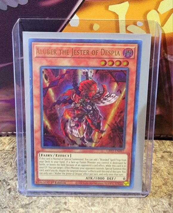 Yu-Gi-Oh! TCG Aluber the Jester of Despia Ghosts From the Past: The 2nd Haunting 1st Edition NM