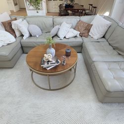 Italian leather Sofa Sectional