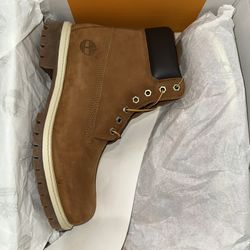 Timberland Premium 6 in Waterproof Boot Rust Nubuck size 9.5
