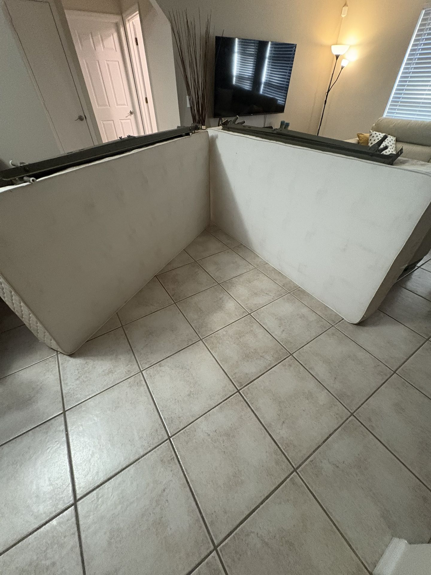 Two Twins Bed Bases And Box Springs