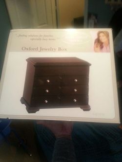 Oxford jewelry box $90