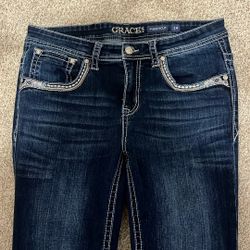 girls bootcut jeans  (miss me, grace) 
