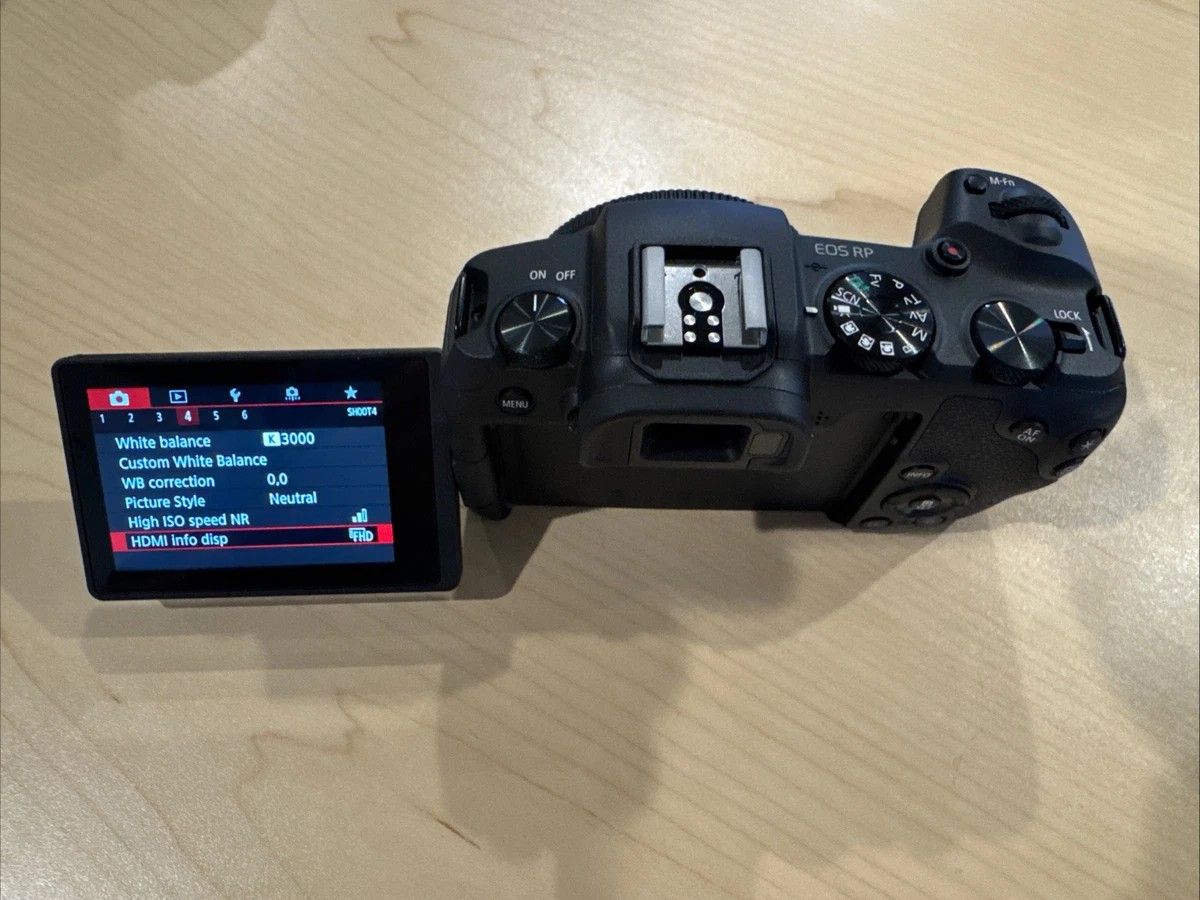 Canon EOS RP Mirrorless 4K Video 26.2 MP Digital Camera