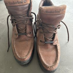 Timberland Gore Tex  Brown Leather Hiking BOOTS Women Size 8 M