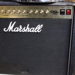 Marshall DSL40C Guitar Tube Combo Amplifier 1x12 black gold Music Instruments We have Yamaha Gibson Roland Boss Fender Peavey Ibanez Amp