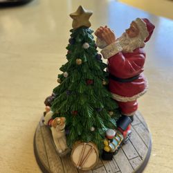 Vintage Santa Decorates The Tree: Centennial Edition 