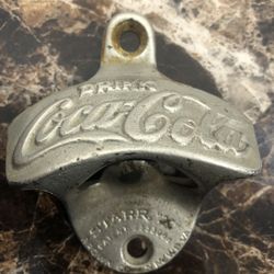 Antique Coca-Cola Star X Bottle Opener 