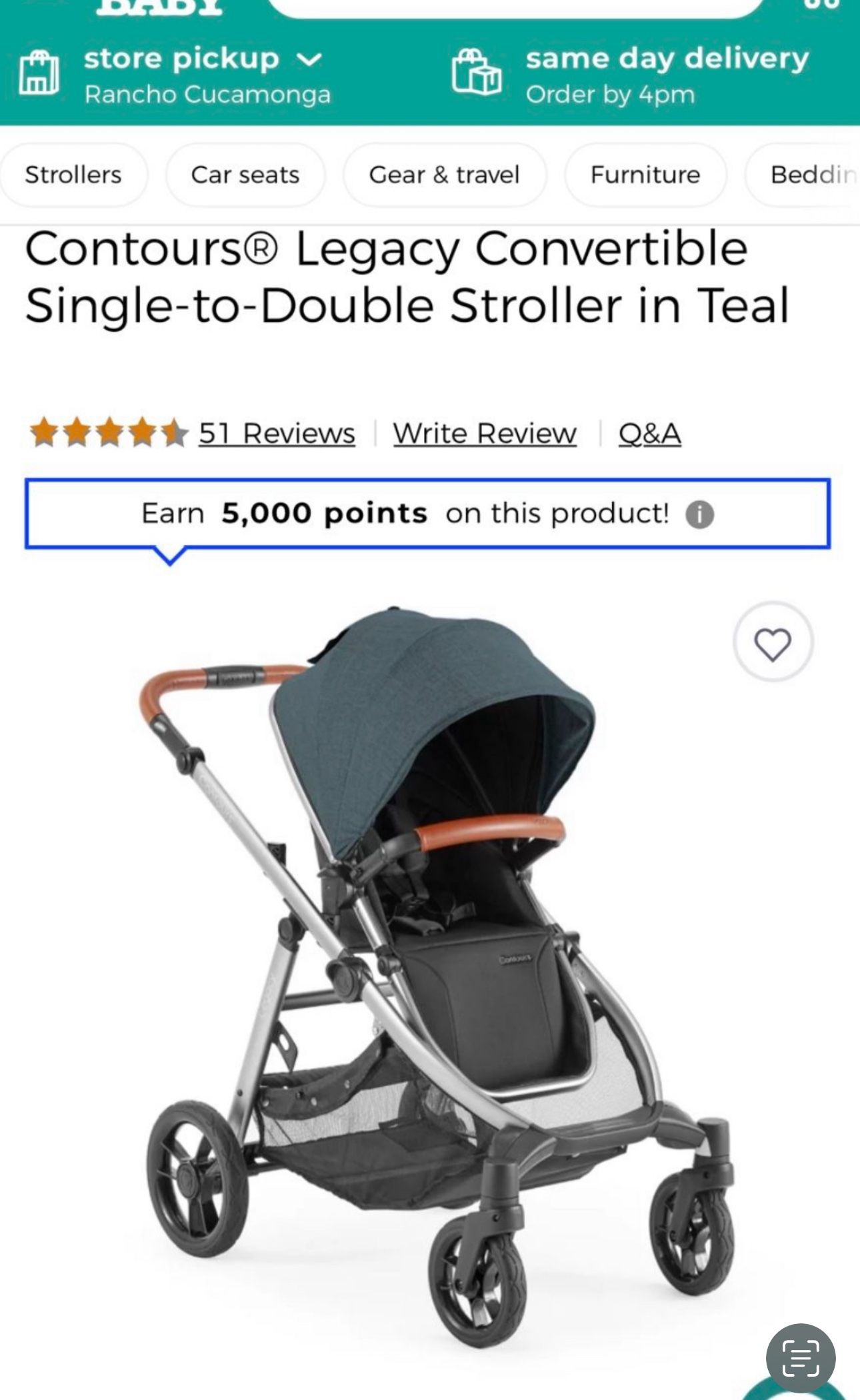 Brand NEW Stroller Contours In The BOX  Girl Or Boy/ Cariola NUEVA Niña Niño