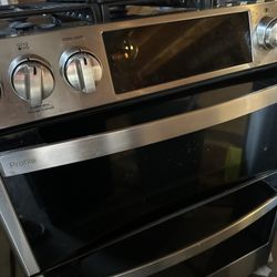 Gas Range With Oven Air Fryer 