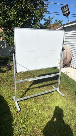 Rolling whiteboard 48”-36”