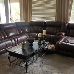 Sectional Reclining Sofa