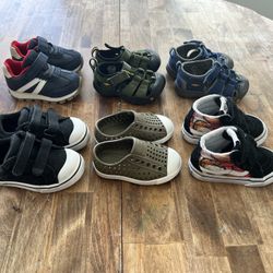 Baby Boy Shoe Lot Size 4c