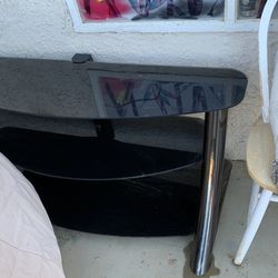 Glass Entertainment Stand