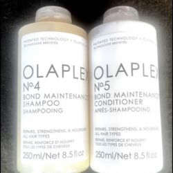 Olaplex  No. 4 Shampoo + No. 5 Conditioner (8.5 oz each) Brand new, never opened, still sealed!