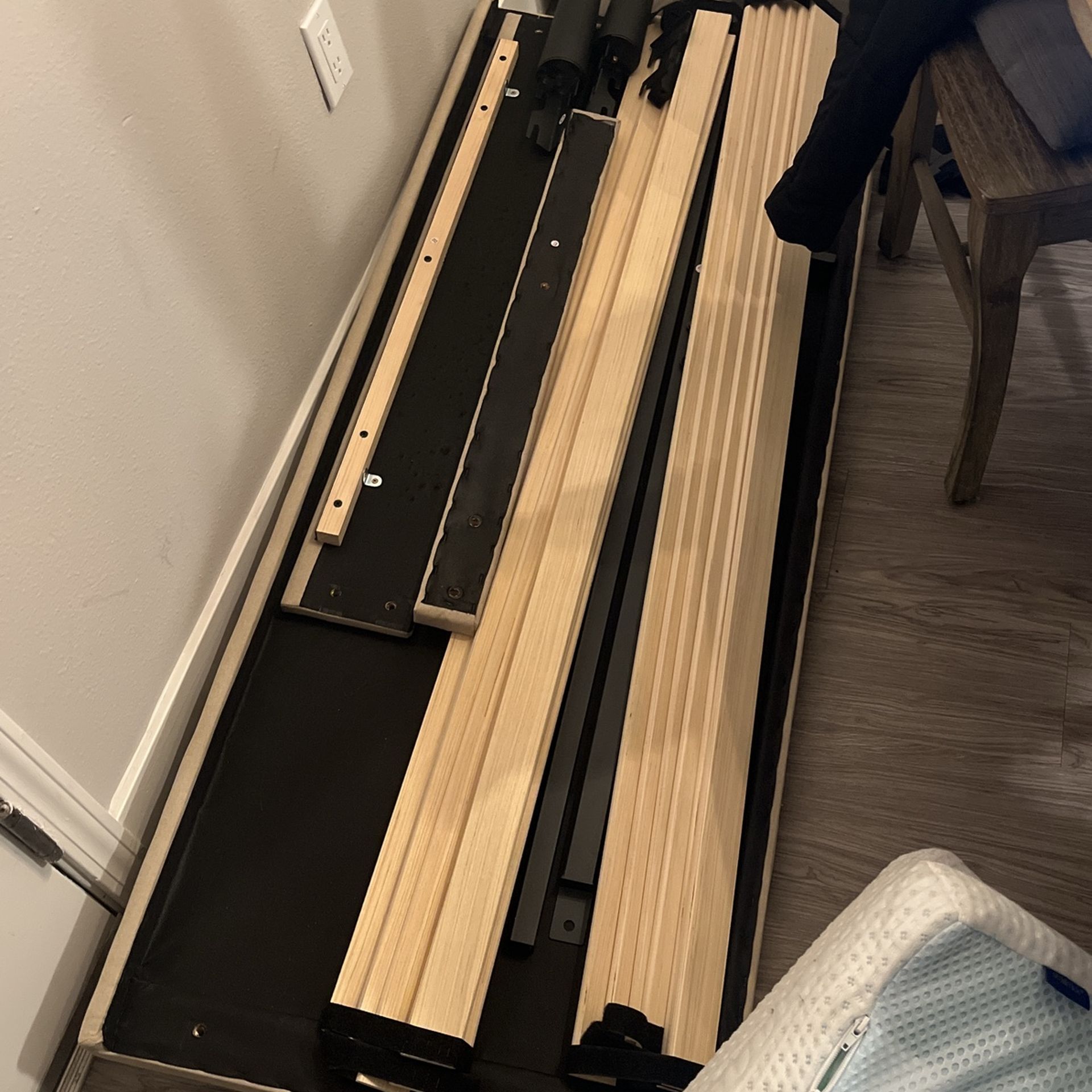 Free Queen bed frame (unassembled with manual)