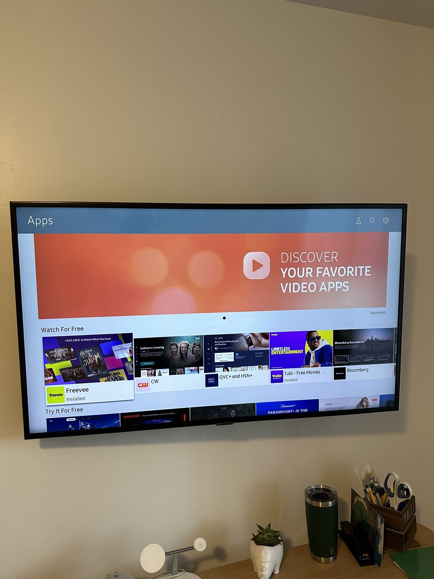 Samsung 43” Smart 4K TV