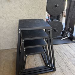 Plyo box stands