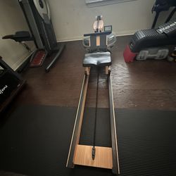 Solid Wood Rowing Machine