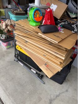 Cardboard boxes