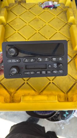 Used 03 Chevy Radio/cassette Obo