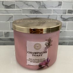 Bath and Body Works Candle Champagne Toast